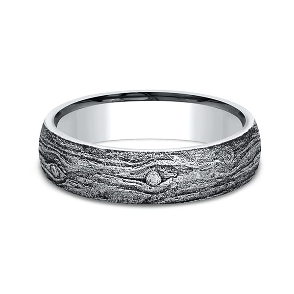 Comfort-Fit Design Wedding Band