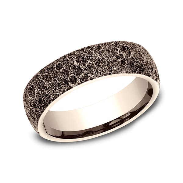 Comfort-Fit Design Wedding Band