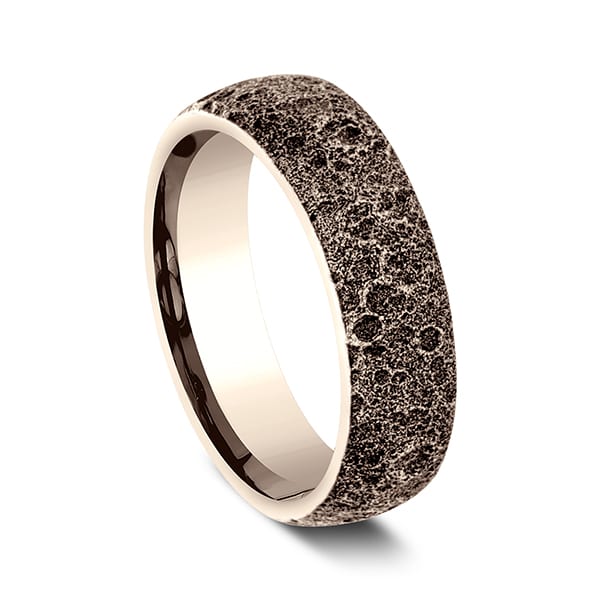 Comfort-Fit Design Wedding Band