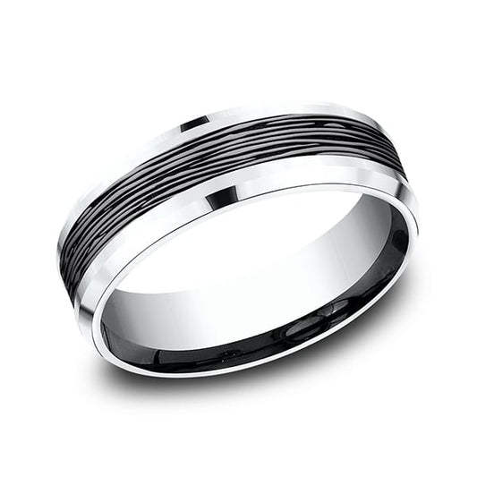 Ammara Stone Comfort-fit Design Wedding Ring