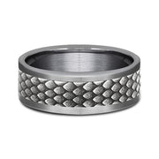 Ammara Stone Comfort-fit Design Wedding Band