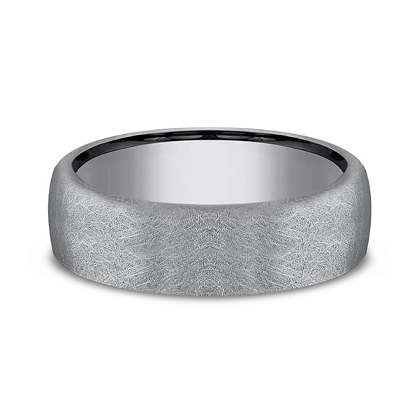 Tantalum Comfort-fit Design Wedding Band