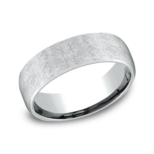 Comfort-Fit Design Wedding Band