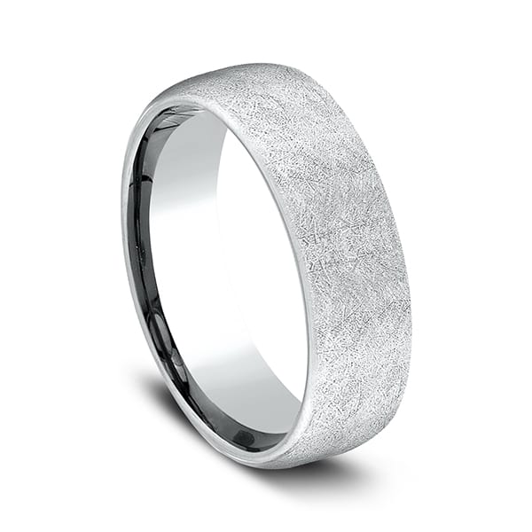 Comfort-Fit Design Wedding Band