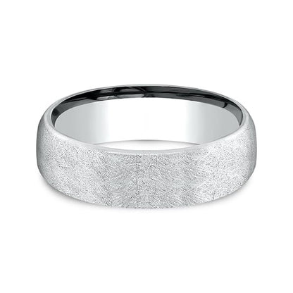 Comfort-Fit Design Wedding Band