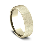Comfort-Fit Design Wedding Band