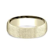 Comfort-Fit Design Wedding Band