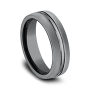 Tantalum Comfort-fit Design Wedding Band