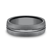 Tantalum Comfort-fit Design Wedding Band