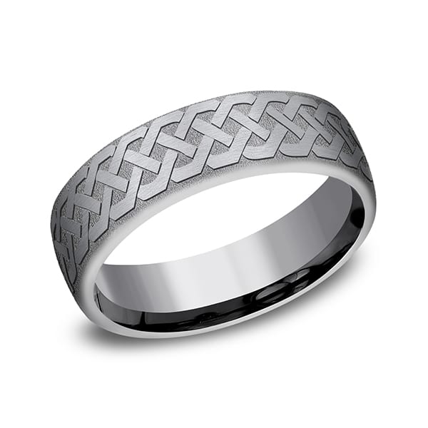 Tantalum Comfort-fit wedding band