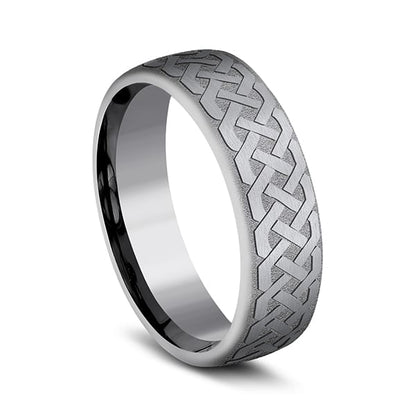 Tantalum Comfort-fit wedding band