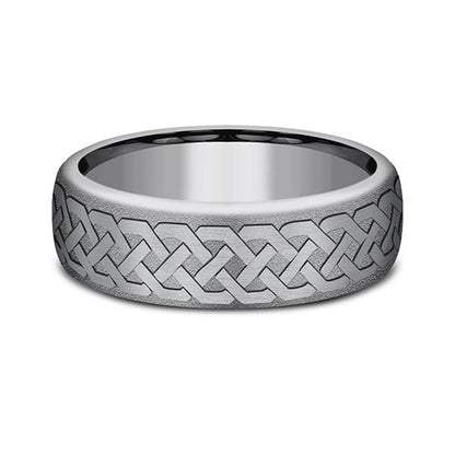 Tantalum Comfort-fit wedding band