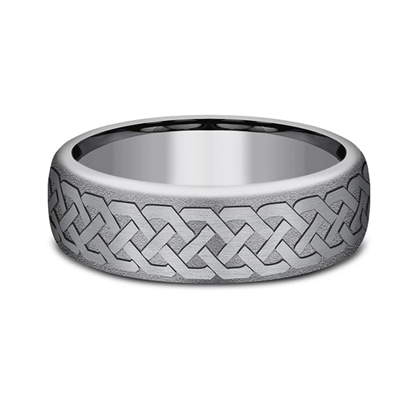 Tantalum Comfort-fit wedding band