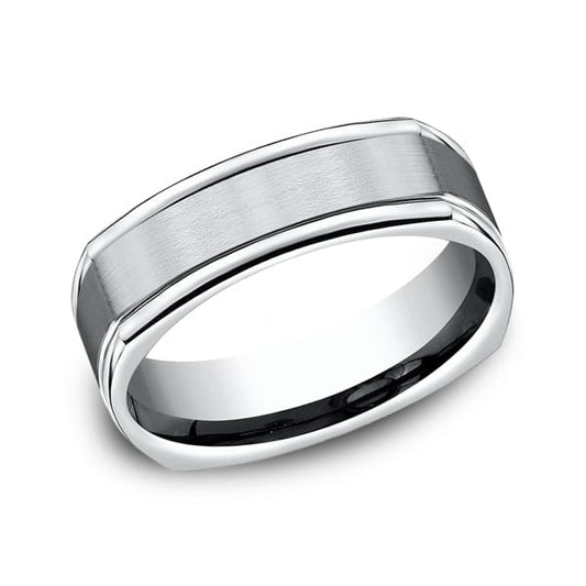 Comfort-Fit Design Wedding Ring