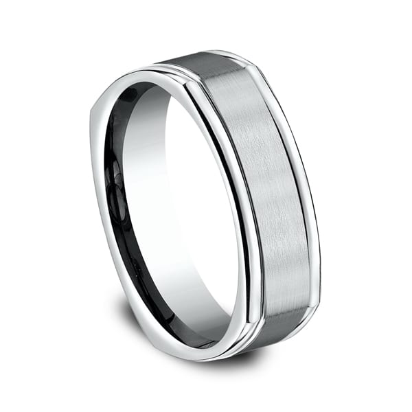 Comfort-Fit Design Wedding Ring