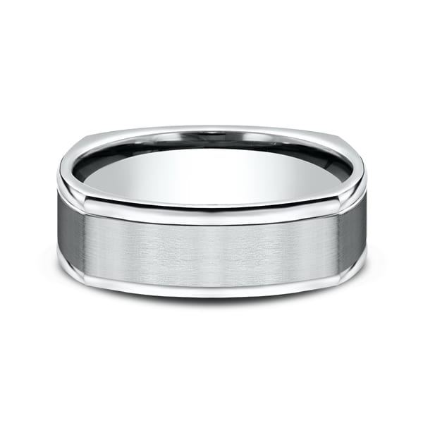 Comfort-Fit Design Wedding Ring