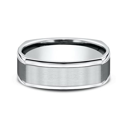 Comfort-Fit Design Wedding Ring