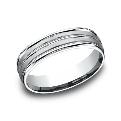 Comfort-Fit Design Wedding Ring