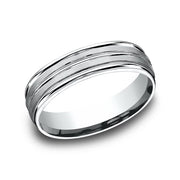 Comfort-Fit Design Wedding Ring
