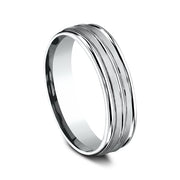 Comfort-Fit Design Wedding Ring
