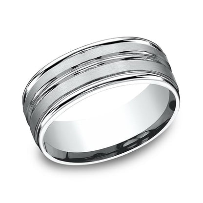 Comfort-Fit Design Wedding Band