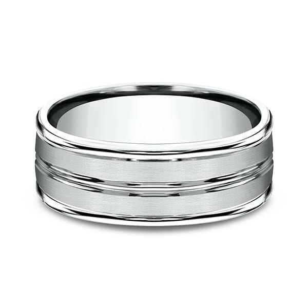 Comfort-Fit Design Wedding Band