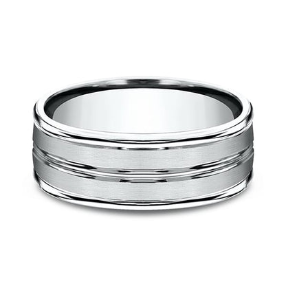 Comfort-Fit Design Wedding Band