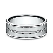 Comfort-Fit Design Wedding Band