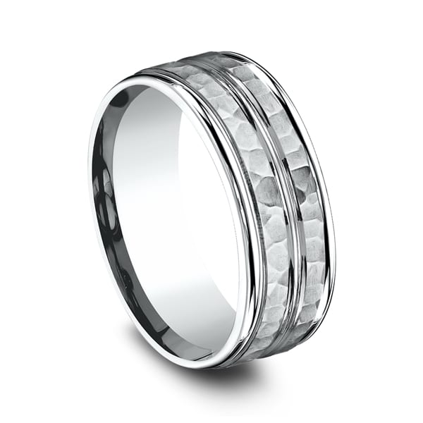 Comfort-Fit Design Wedding Ring