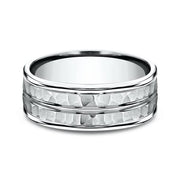 Comfort-Fit Design Wedding Ring