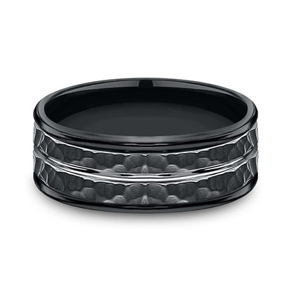 Cobalt Comfort-Fit Design Wedding Band