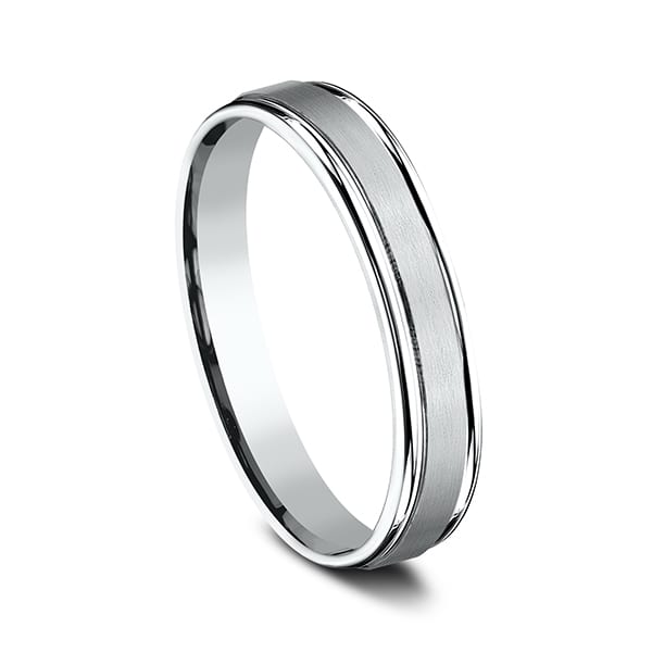 Comfort-Fit Design Wedding Band