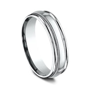 Comfort-Fit Design Wedding Band