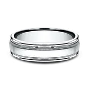 Comfort-Fit Design Wedding Band