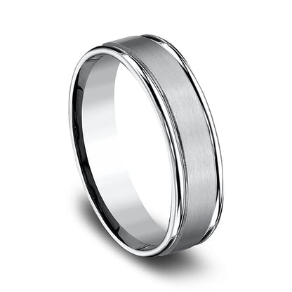 Cobalt Comfort-Fit Design Wedding Band