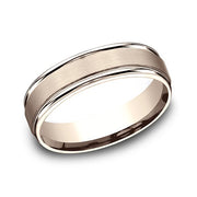 Comfort-Fit Design Wedding Band
