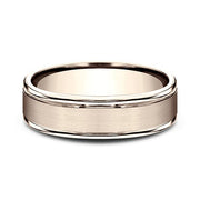 Comfort-Fit Design Wedding Band