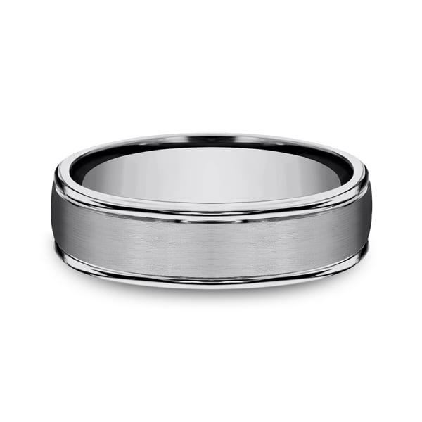 Cobalt Comfort-Fit Design Wedding Band