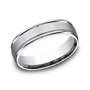 Comfort-Fit Design Wedding Band