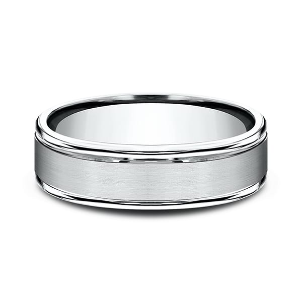 Comfort-Fit Design Wedding Band