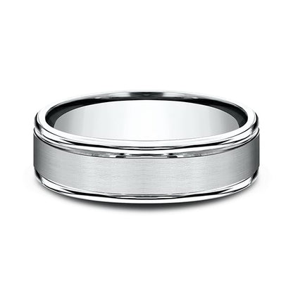 Comfort-Fit Design Wedding Band