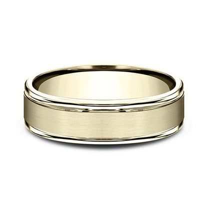 Comfort-Fit Design Wedding Band