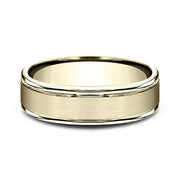 Comfort-Fit Design Wedding Band