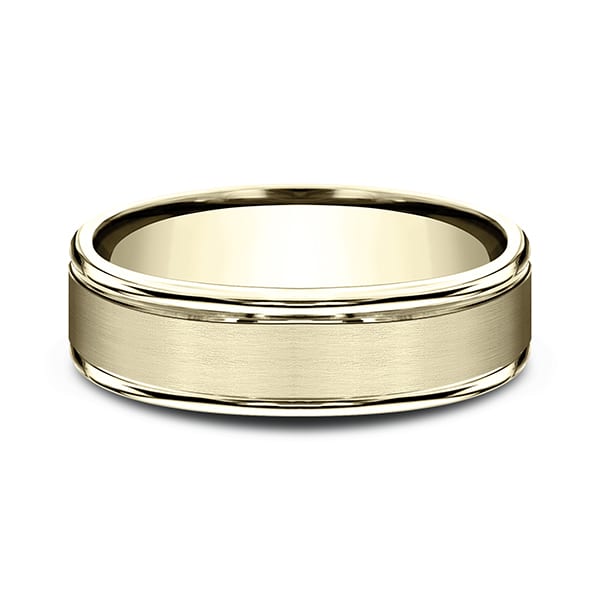 Comfort-Fit Design Wedding Band