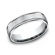 Comfort-Fit Design Wedding Band
