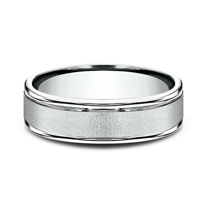 Comfort-Fit Design Wedding Band
