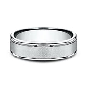 Comfort-Fit Design Wedding Band