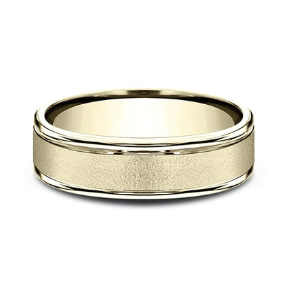 Comfort-Fit Design Wedding Band