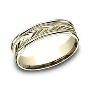 Comfort-Fit Design Wedding Band