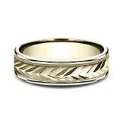 Comfort-Fit Design Wedding Band